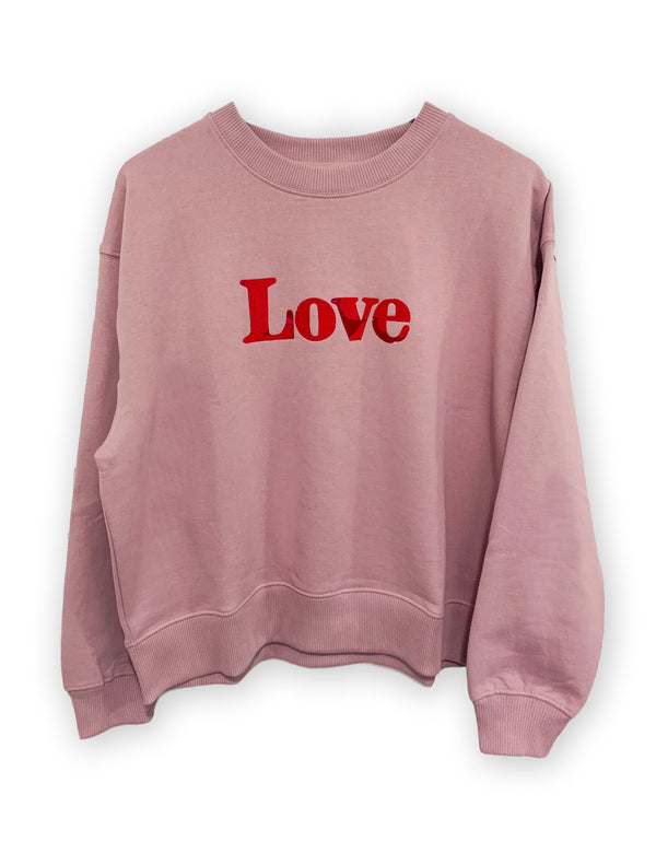 Love Slogan Jumper