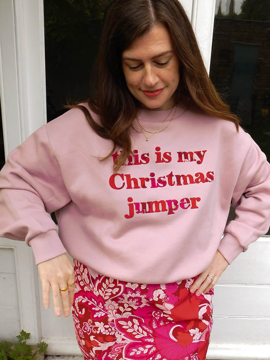 Christmas Slogan Jumper