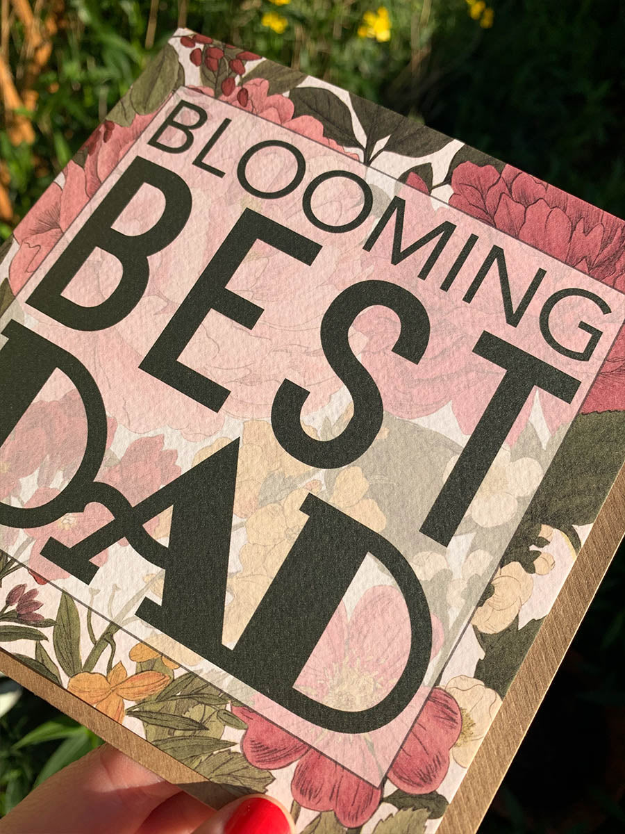 Father's Day Square Card