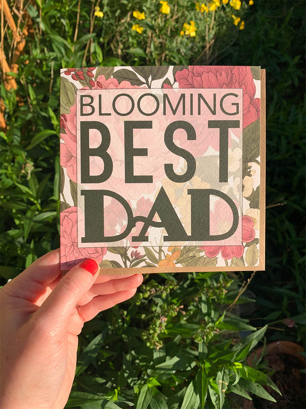 Father's Day Square Card