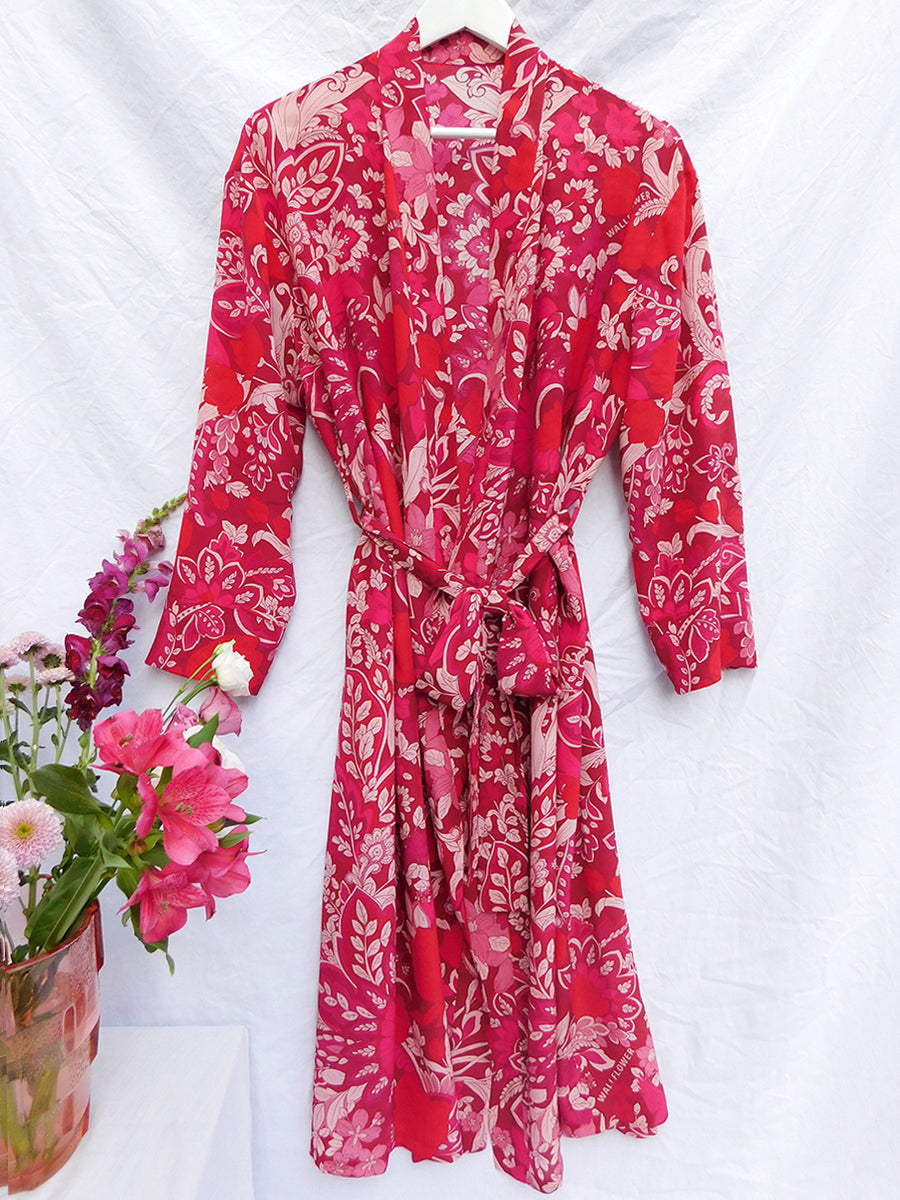 Tuliptastic Silk Jacket