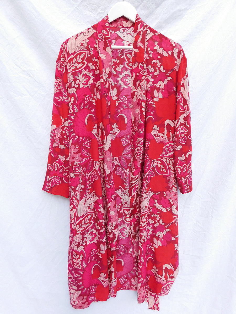 Tuliptastic Silk Jacket