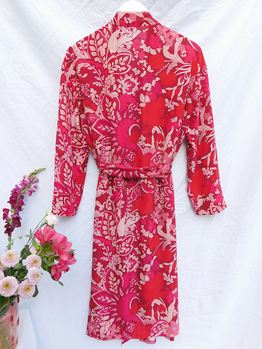 Tuliptastic Silk Jacket