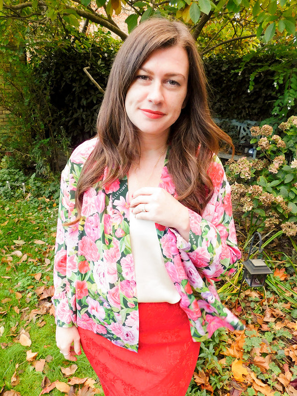 Paradise Garden Silk Jacket