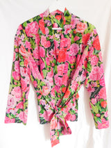 Paradise Garden Silk Jacket