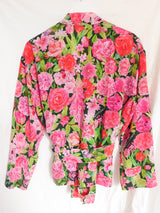 Paradise Garden Silk Jacket