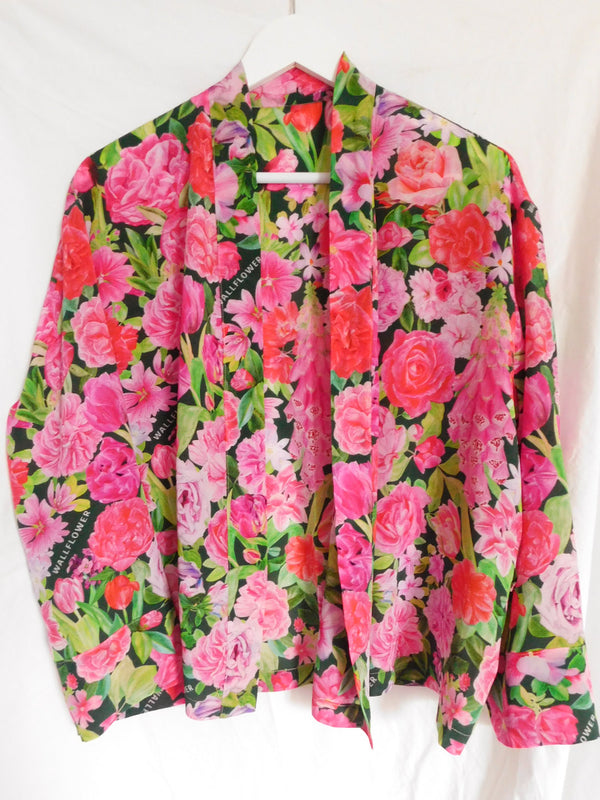 Paradise Garden Silk Jacket