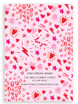 One Strong Mama A6 Card