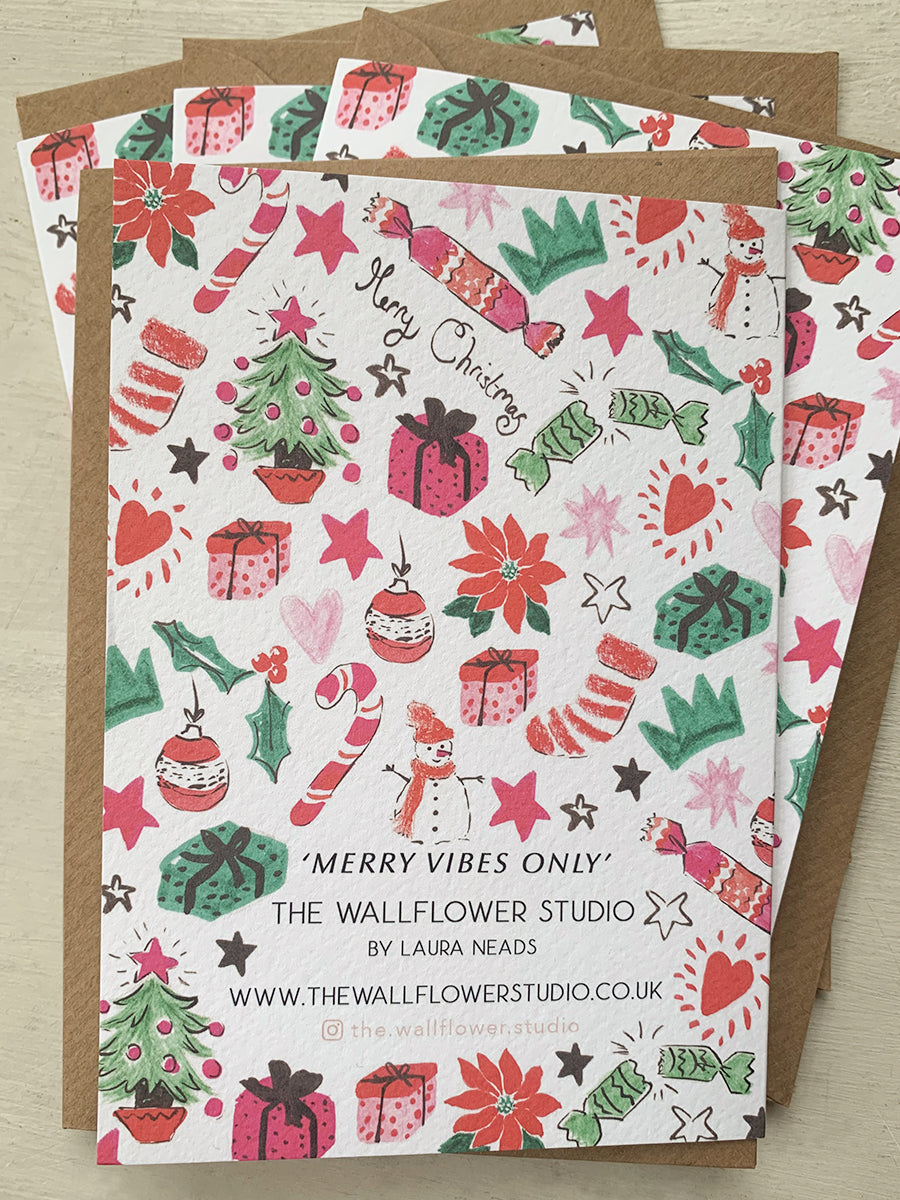 Christmas Card Pack of 4