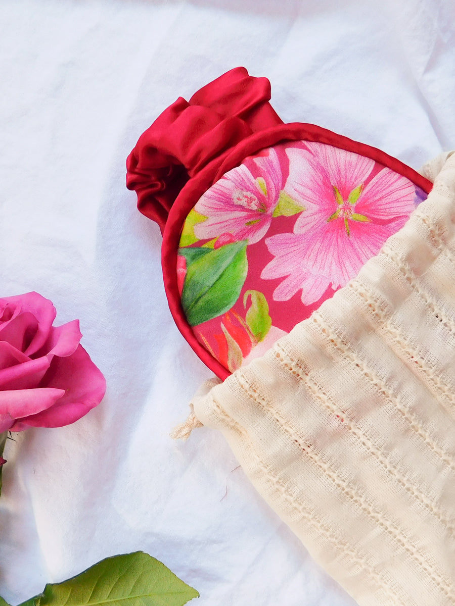 Paradise Garden Silk Sleep Mask