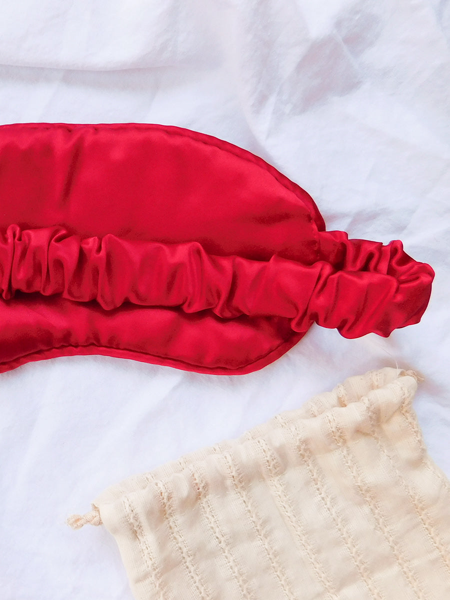 Paradise Garden Silk Sleep Mask