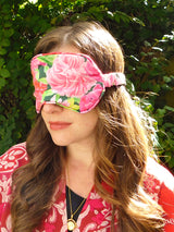 Paradise Garden Silk Sleep Mask