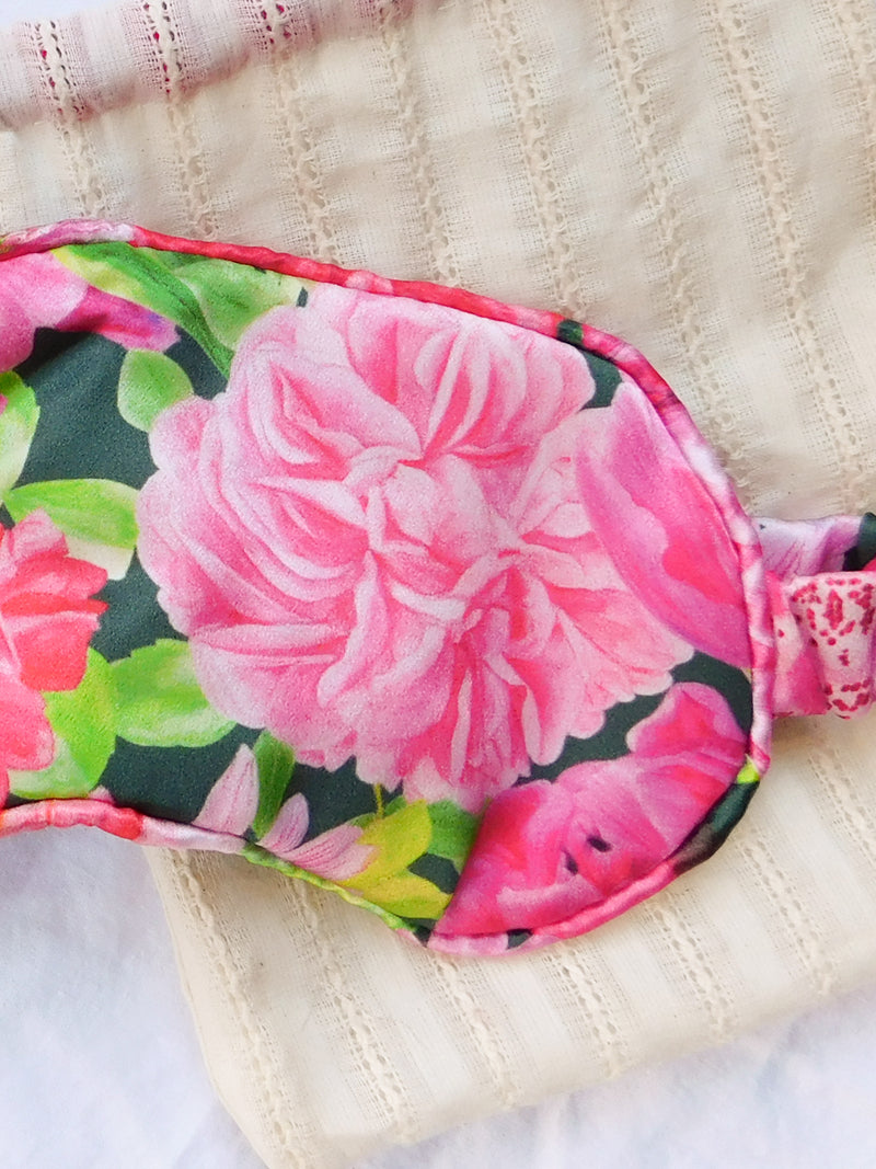 Paradise Garden Silk Sleep Mask